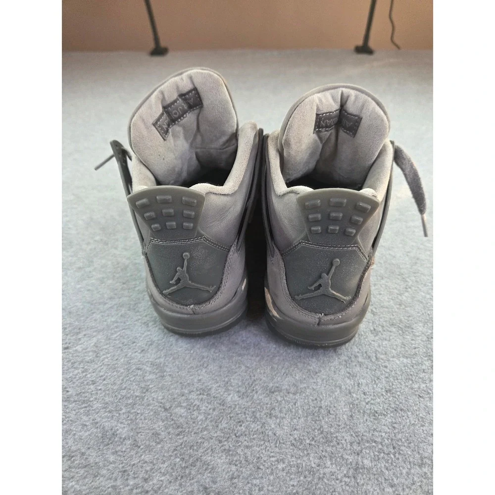 Jordan Kids Air Jordan 4 Retro SE Wet Cement Sneakers 5Y Grey Streetwear